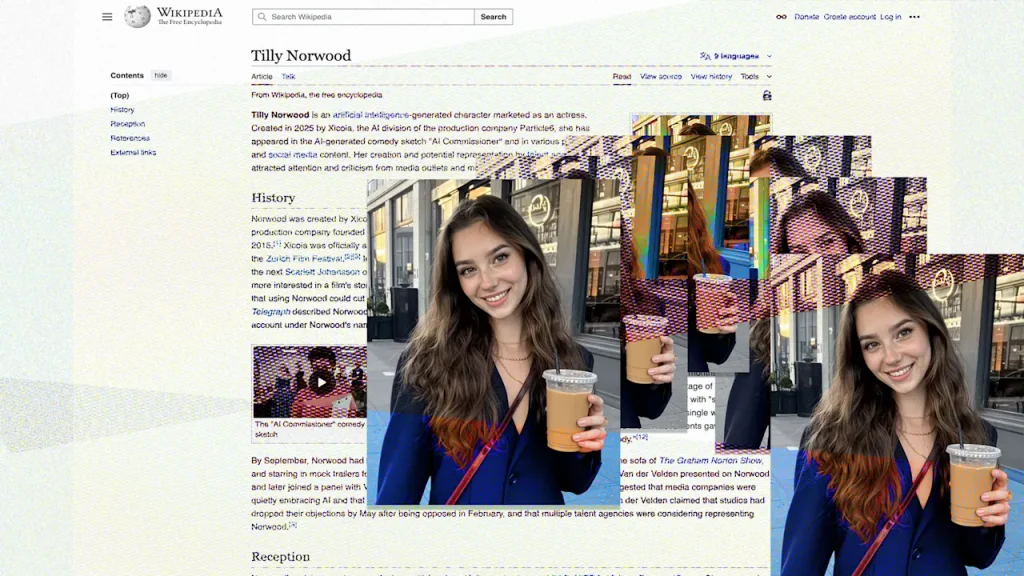 Tilly Norwood already has a Wikipedia page, and not even the editors are sure what to call it