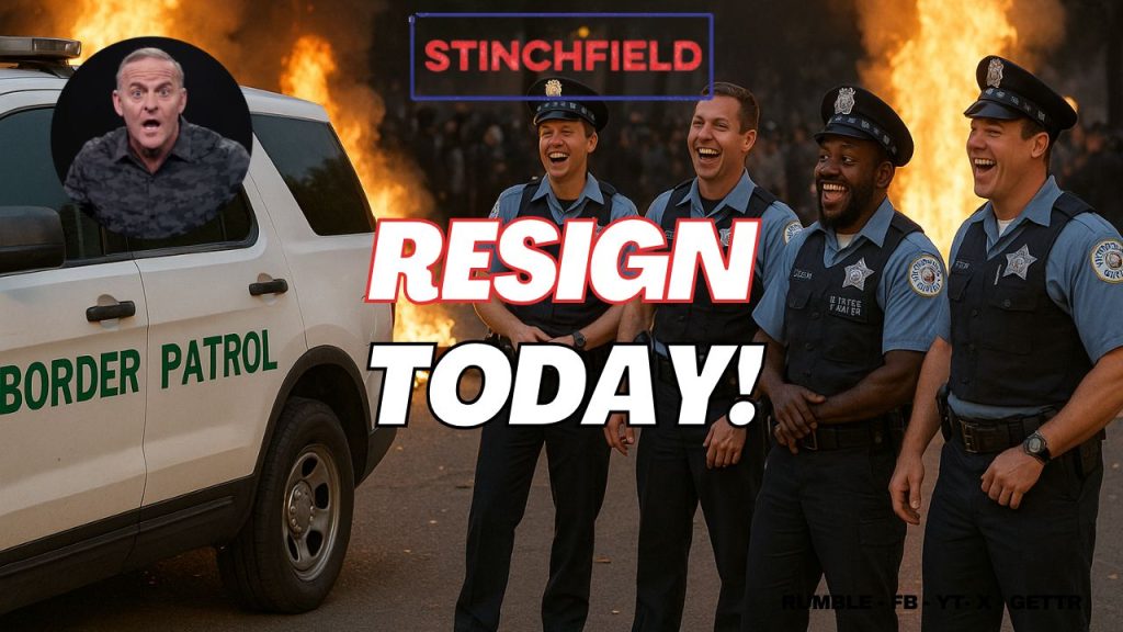 Stinchfield: “Every Chicago Cop Who Obeyed the Unlawful Order to Abandon Federal Agents Should Resign!” (VIDEO) | The Gateway Pundit