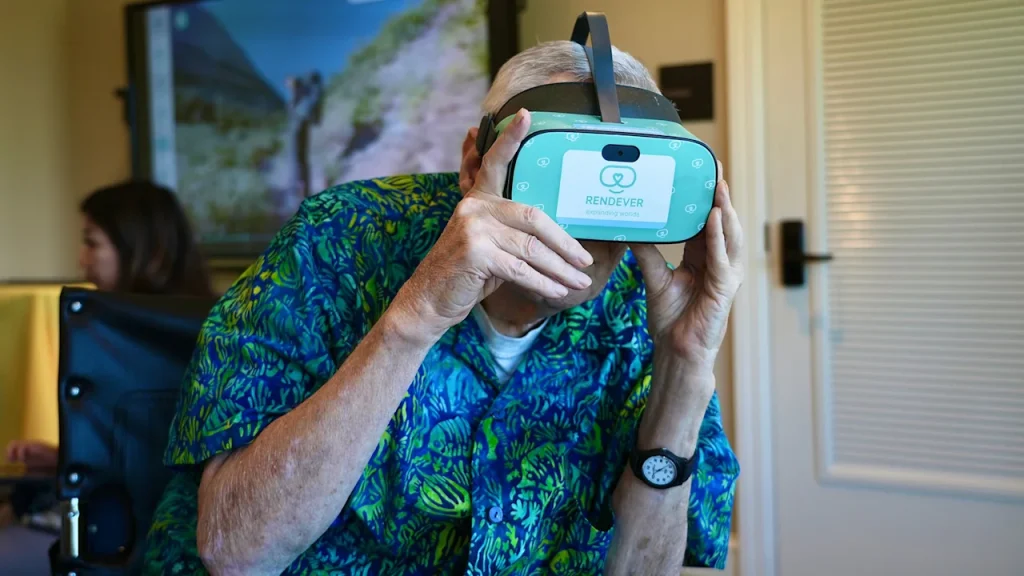 How this retirement community is using virtual reality to help residents build social connections