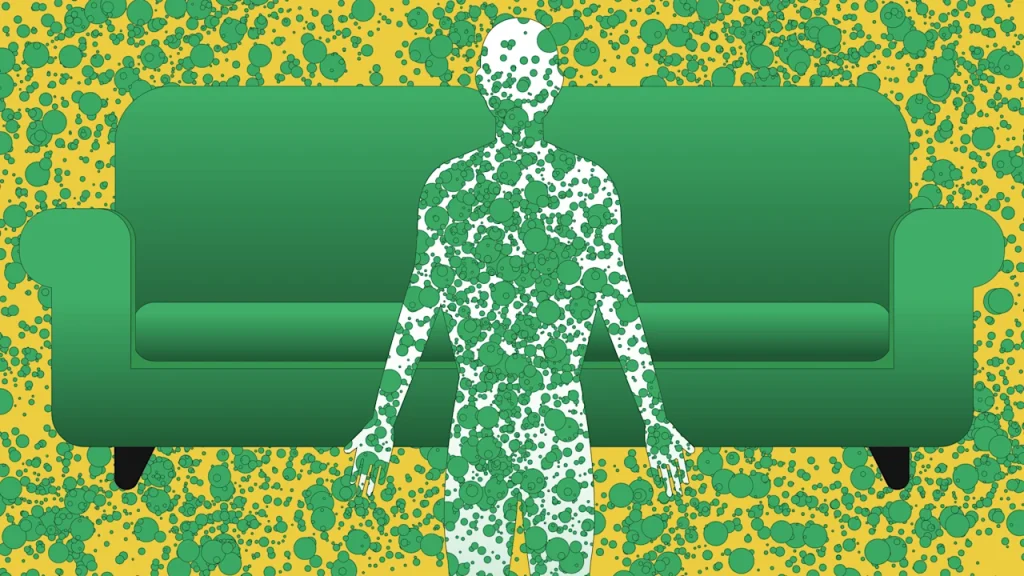 Getting rid of old furniture immediately starts lowering the toxic flame retardants in your body. Here’s why