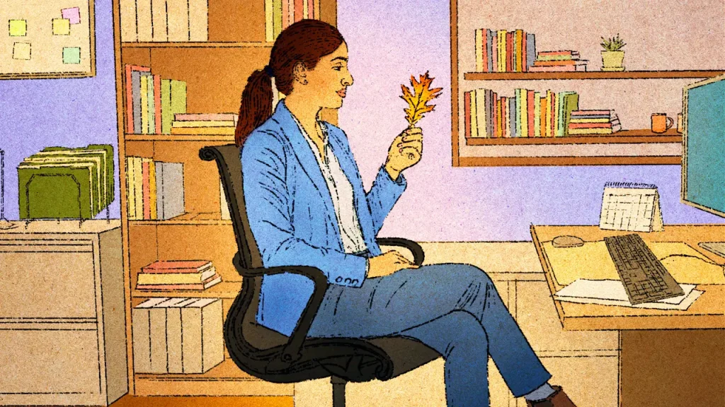 Workplaces are integrating nature to bring balance and calm. Here’s how