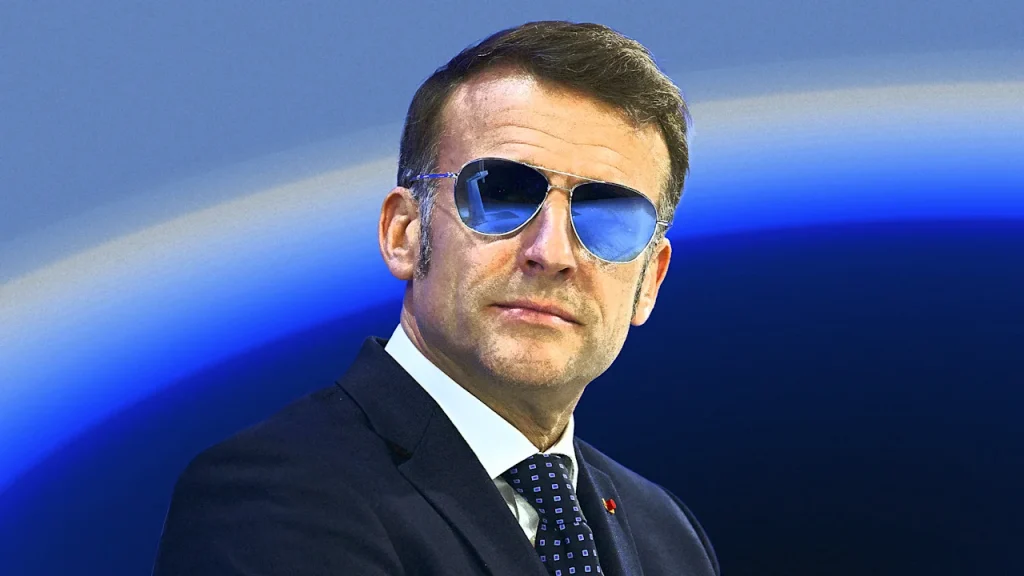The story behind Macron’s expensive sunglasses