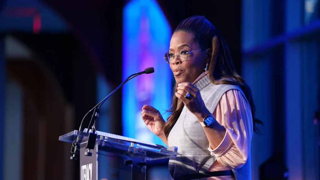 Oprah Winfrey says long-term success and happiness come down to a timeless principle