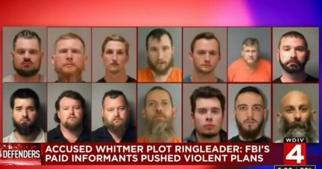 Michigan Court Releases Two More Victims In Alleged Plot to Kidnap Gov. Whitmer – A Plot that was Hatched and Paid For by Chris Wray’s FBI