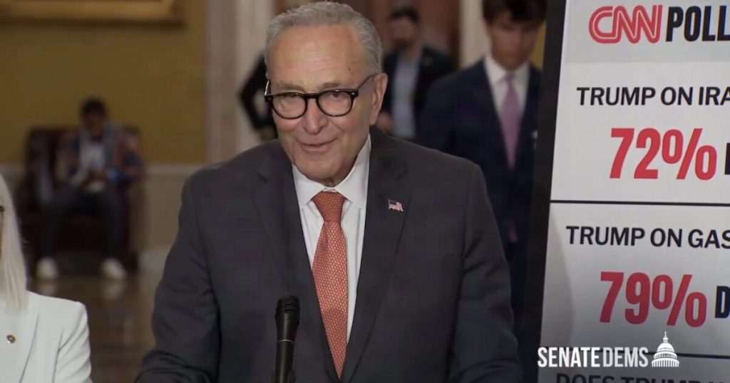 Schumer Awkwardly Dodges Question About DSA’s Plan to Abolish Senate * The Gateway Pundit * by Jordan Conradson