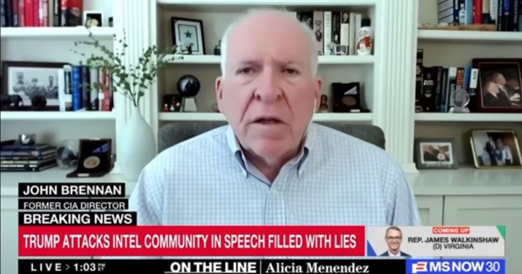 John Brennan Panics, Trashes President Trump Over Primetime Address on Foreign Election Interference (VIDEO) * The Gateway Pundit * by Cristina Laila
