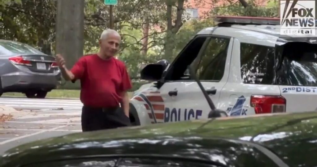 A Panicked Fauci Scuttles Away as Fox News Confronts Him Outside His DC Home (VIDEO) * The Gateway Pundit * by Cristina Laila
