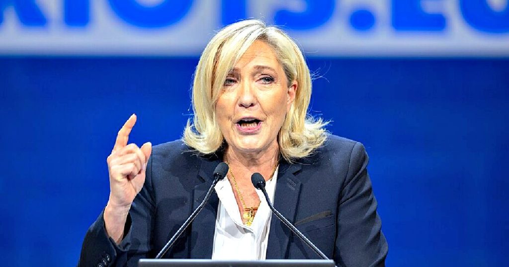 French Rightwing Leader Marine Le Pen’s Poll Numbers SURGE After Lawfare Conviction * The Gateway Pundit * by Paul Serran