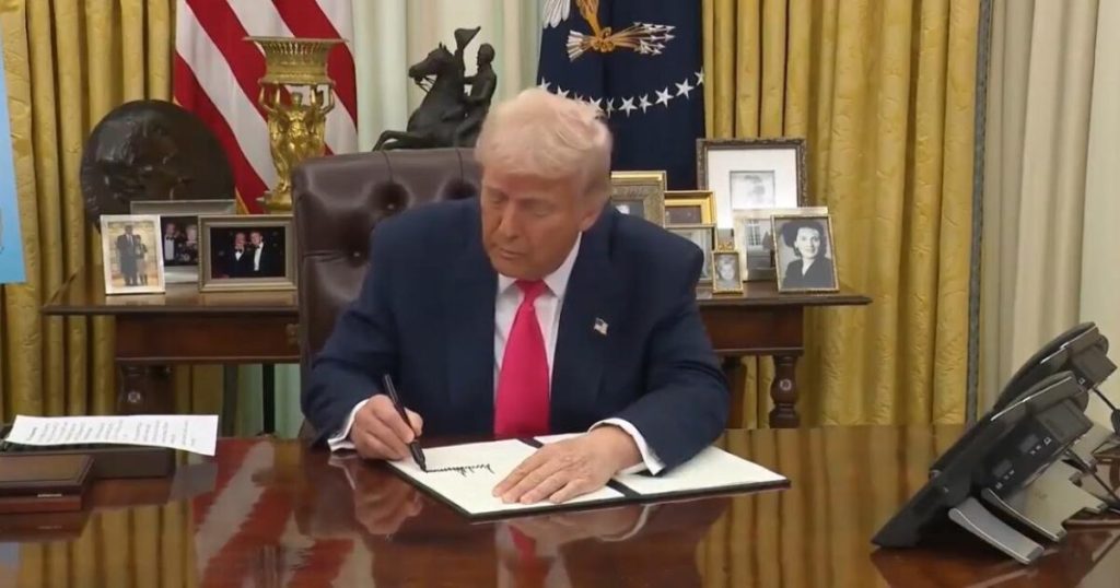 WATCH LIVE: Trump to Take Questions from the Press During Executive Order Signing