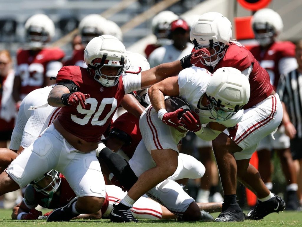 Five Alabama Players Shine in First Scrimmage