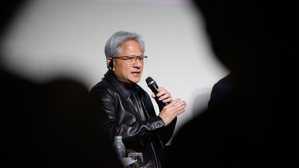 Nvidia stock price jumps on stunning growth forecast as Hugging Face acquisition rumors swell