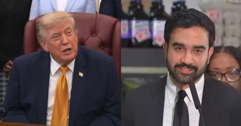 Trump Responds to NYC Mayor Mamdani Requiring Voter ID to Access Government-Run Grocery Stores, Says Senate Should Stay in Session to Pass SAVE America