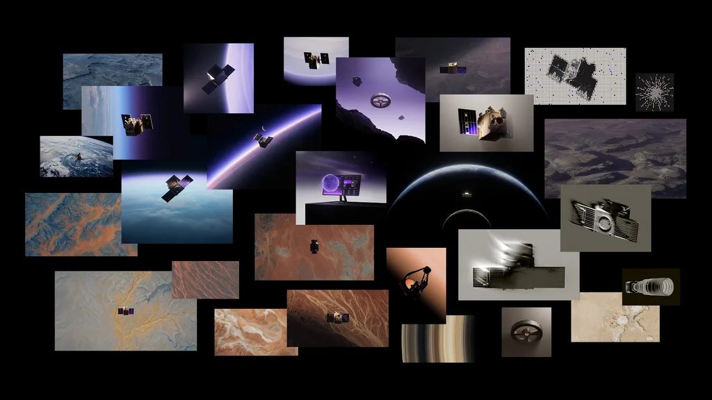 How to look like a space company without space company clichés