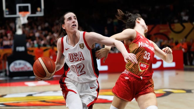 Caitlin Clark Leads USA vs Spain in FIBA World Cup
