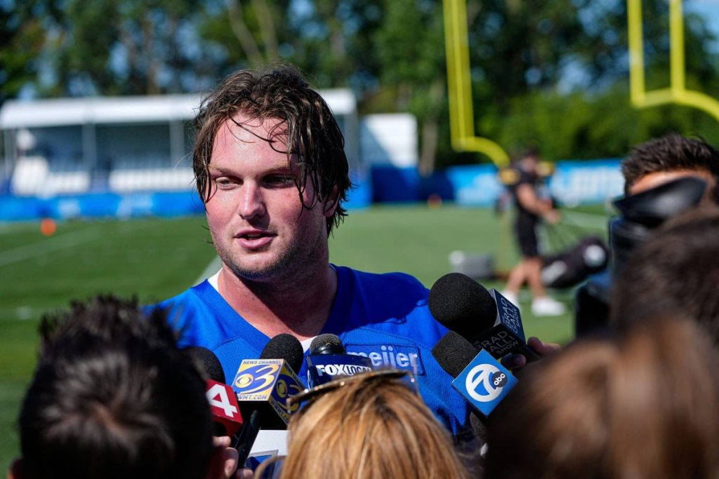 Lions OT Blake Miller Trending in Right Direction