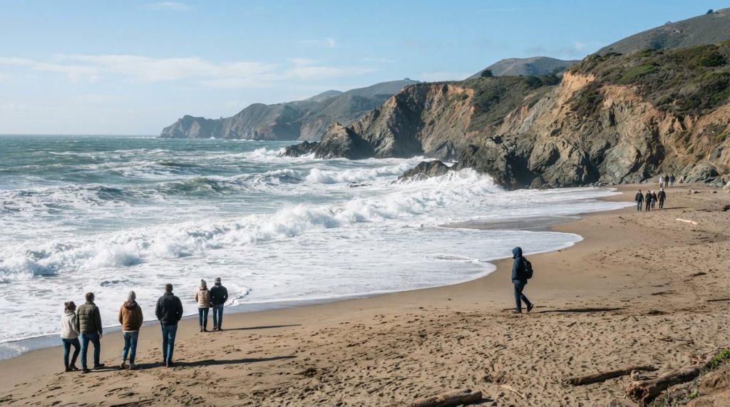 Sunny Skies and Cool Temps; Beach Hazard Alert