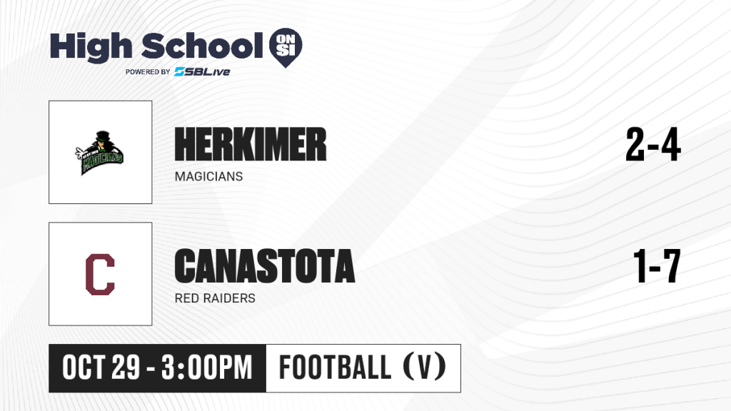 Herkimer Takes On Canastota in Thursday Football Preview