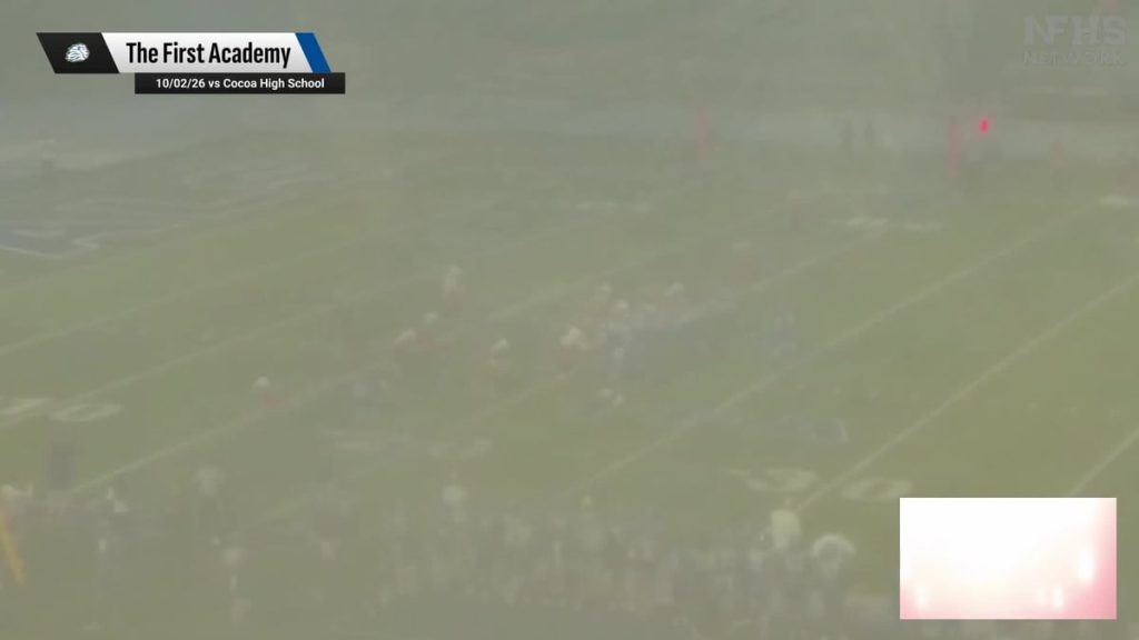 First Academy Hosts West Boca Raton in Football Showdown